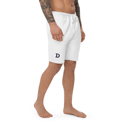 Detroit 'Old French D' Men's Shorts | Embroidered Fleece - Circumspice Michigan