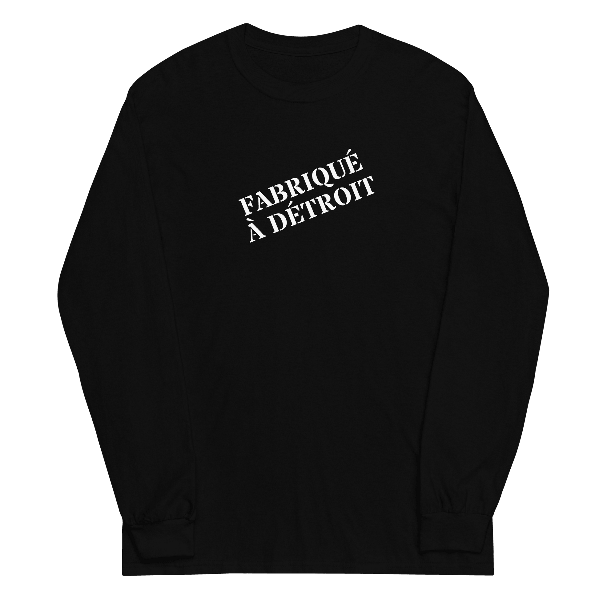 'Fabriqué à Détroit' T-Shirt | Unisex Long Sleeve - Circumspice Michigan