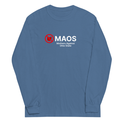 'MAOS Mothers Against Ohio State' T-Shirt | Unisex Long Sleeve - Circumspice Michigan