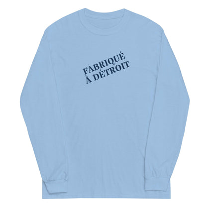 'Fabriqué à Détroit' T-Shirt | Unisex Long Sleeve - Circumspice Michigan