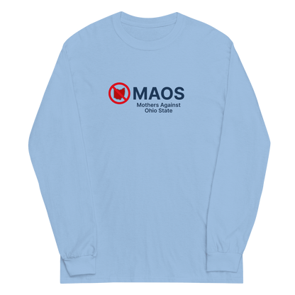 'MAOS Mothers Against Ohio State' T-Shirt | Unisex Long Sleeve - Circumspice Michigan