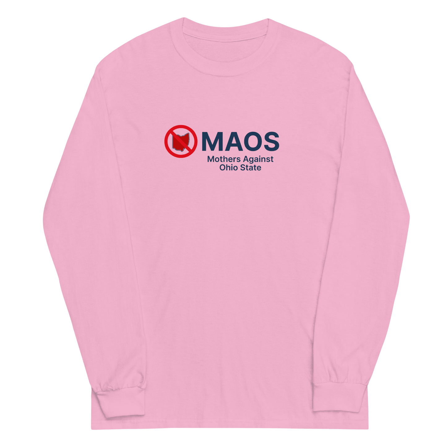 'MAOS Mothers Against Ohio State' T-Shirt | Unisex Long Sleeve - Circumspice Michigan