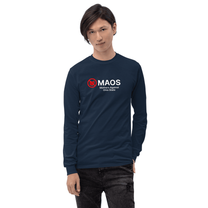 'MAOS Mothers Against Ohio State' T-Shirt | Unisex Long Sleeve - Circumspice Michigan