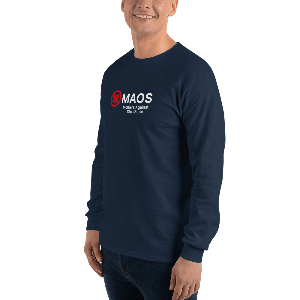 'MAOS Mothers Against Ohio State' T-Shirt | Unisex Long Sleeve - Circumspice Michigan