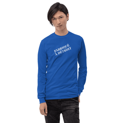 'Fabriqué à Détroit' T-Shirt | Unisex Long Sleeve - Circumspice Michigan