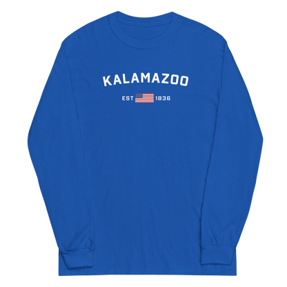 'Kalamazoo EST 1836' T-Shirt | Unisex Long Sleeve - Circumspice Michigan