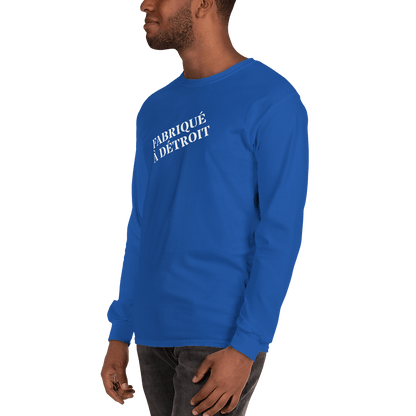 'Fabriqué à Détroit' T-Shirt | Unisex Long Sleeve - Circumspice Michigan