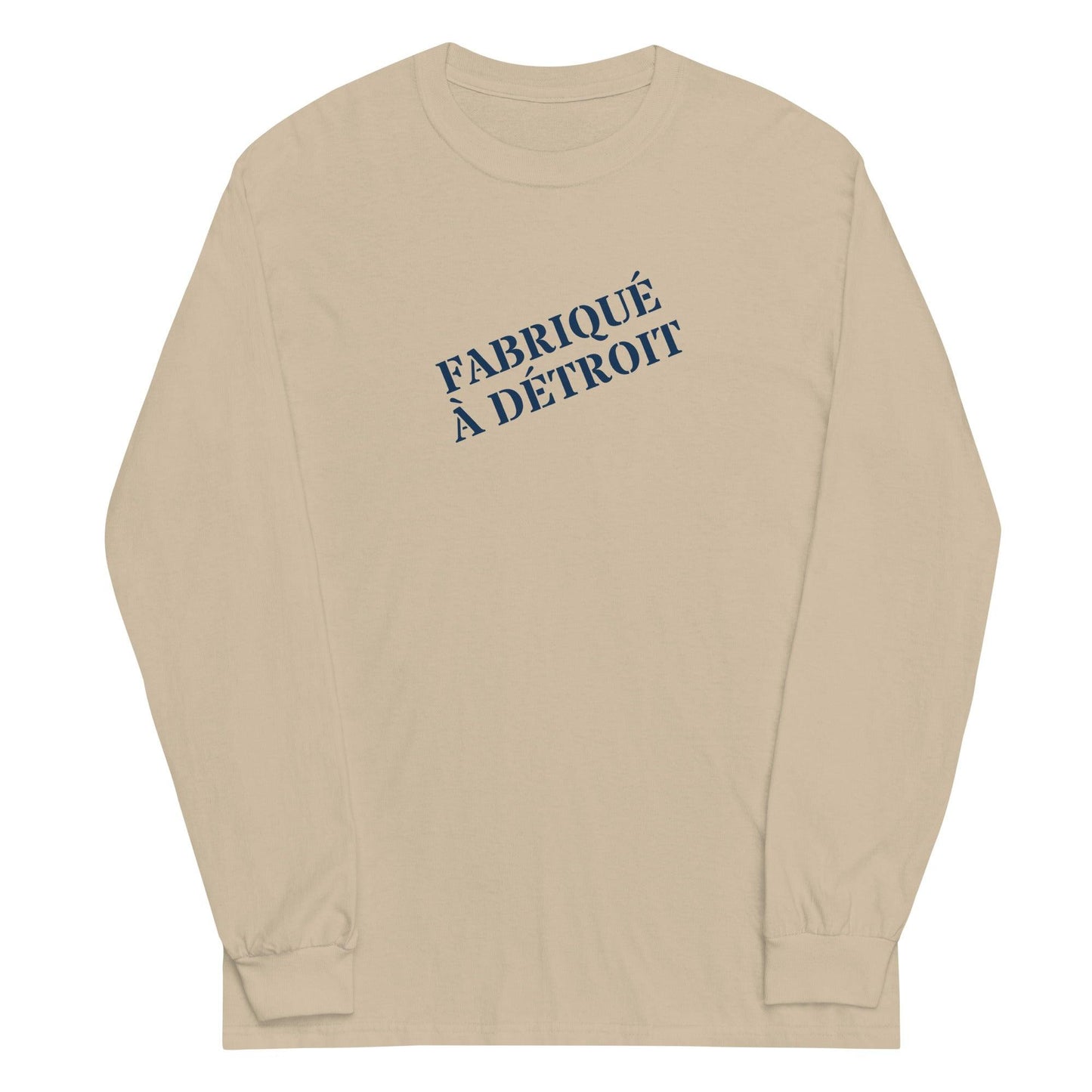 'Fabriqué à Détroit' T-Shirt | Unisex Long Sleeve - Circumspice Michigan