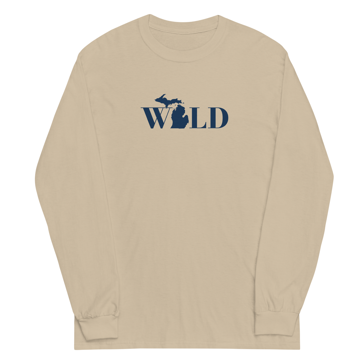 Michigan 'Wild' T-Shirt (Didone Font) | Unisex Long Sleeve