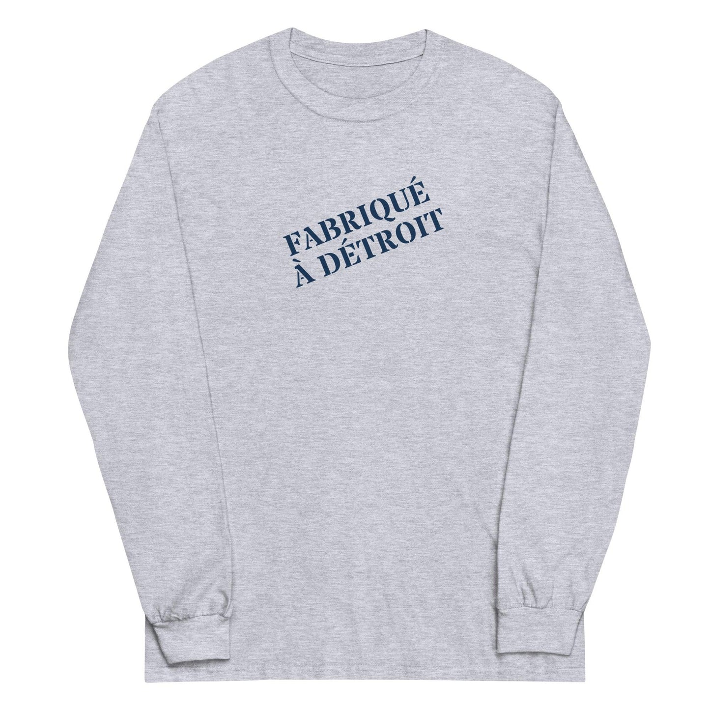 'Fabriqué à Détroit' T-Shirt | Unisex Long Sleeve - Circumspice Michigan