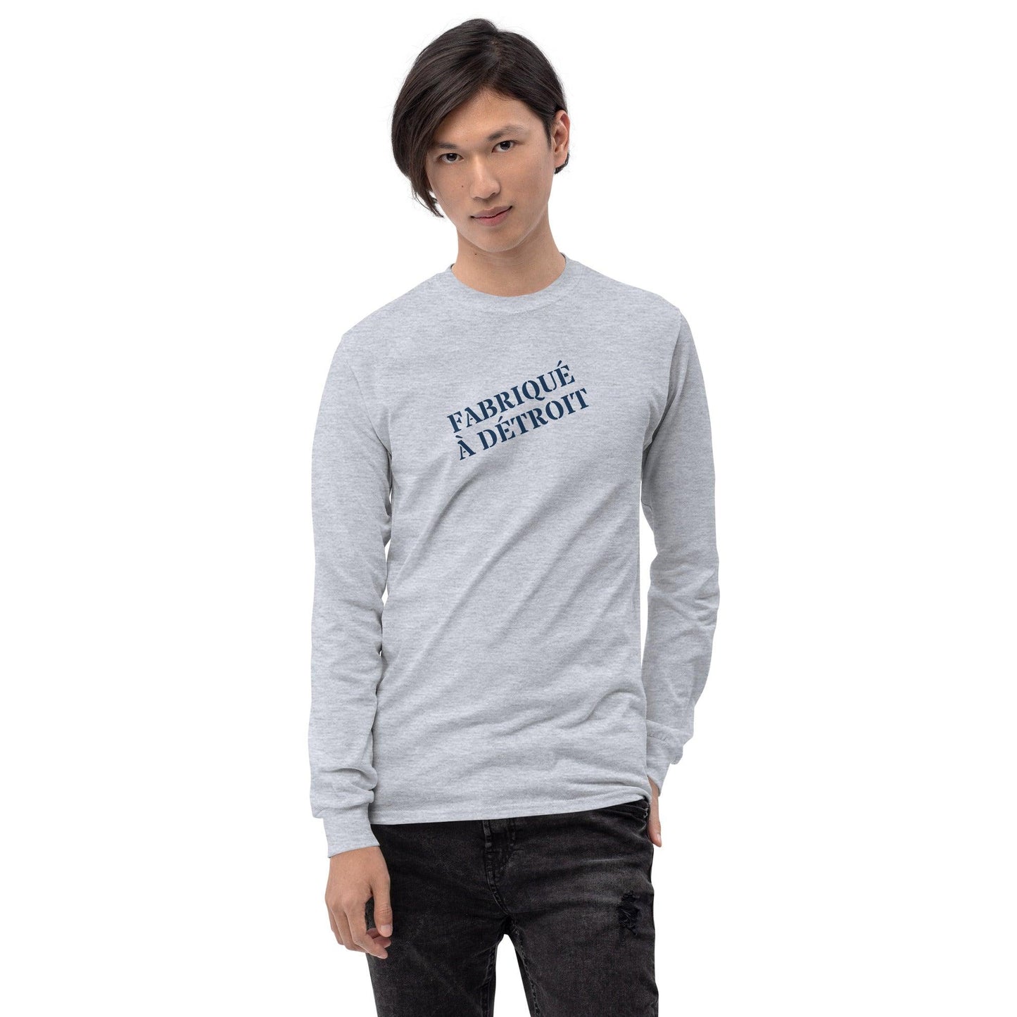 'Fabriqué à Détroit' T-Shirt | Unisex Long Sleeve - Circumspice Michigan