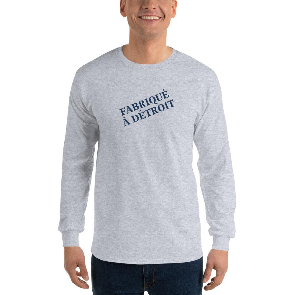 'Fabriqué à Détroit' T-Shirt | Unisex Long Sleeve - Circumspice Michigan