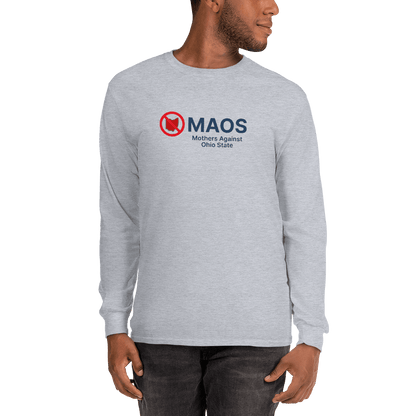 'MAOS Mothers Against Ohio State' T-Shirt | Unisex Long Sleeve - Circumspice Michigan