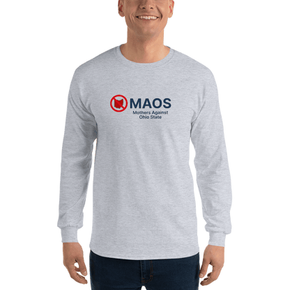 'MAOS Mothers Against Ohio State' T-Shirt | Unisex Long Sleeve - Circumspice Michigan