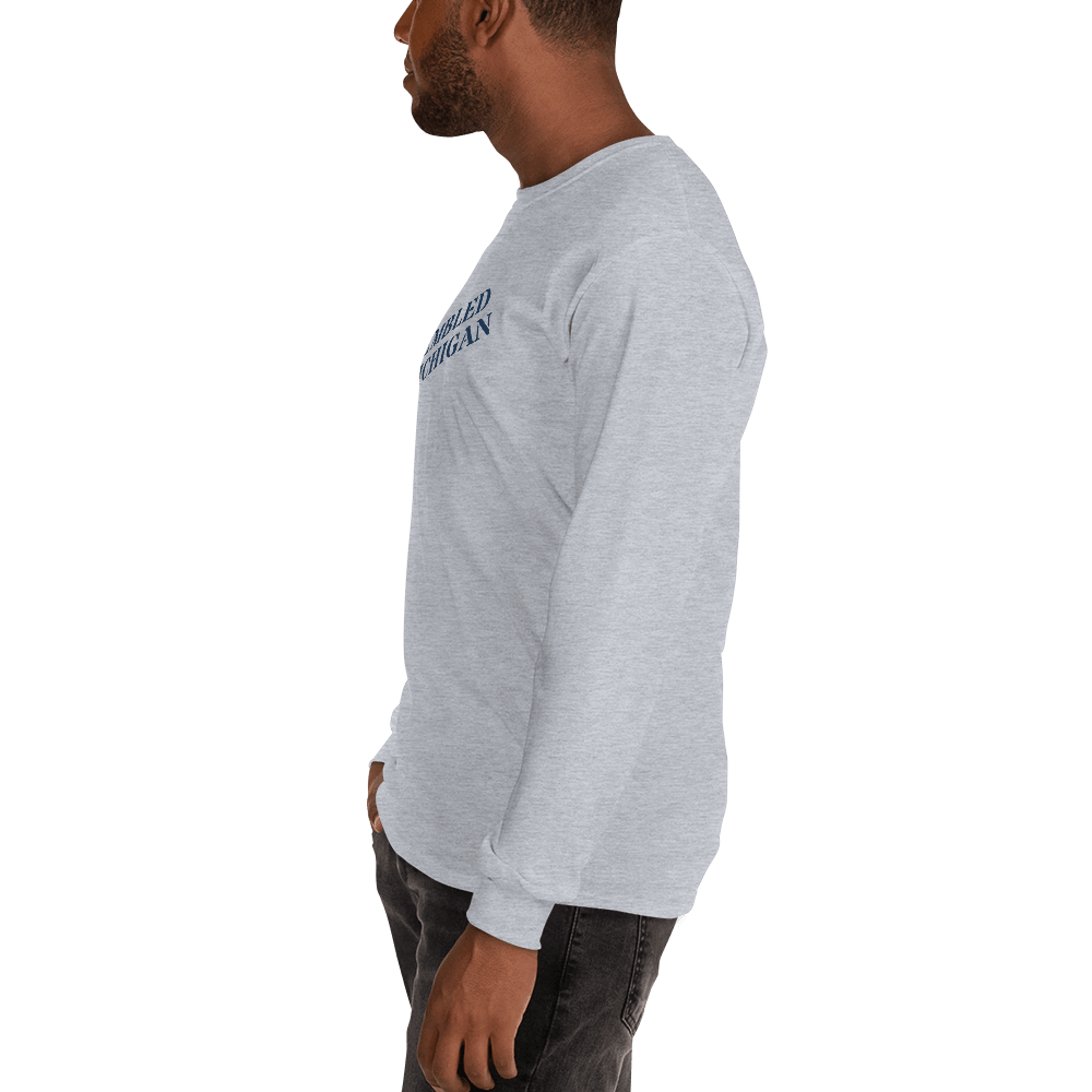 'Assembled in Michigan' T-Shirt | Unisex Long Sleeve - Circumspice Michigan