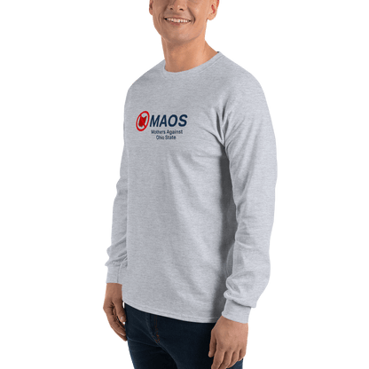 'MAOS Mothers Against Ohio State' T-Shirt | Unisex Long Sleeve - Circumspice Michigan