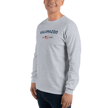 'Kalamazoo EST 1836' T-Shirt | Unisex Long Sleeve - Circumspice Michigan