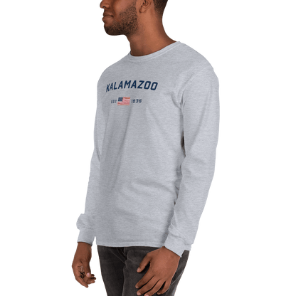 'Kalamazoo EST 1836' T-Shirt | Unisex Long Sleeve - Circumspice Michigan