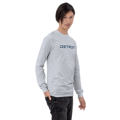 'Detroit' T-Shirt (Electric Font) | Unisex Long Sleeve