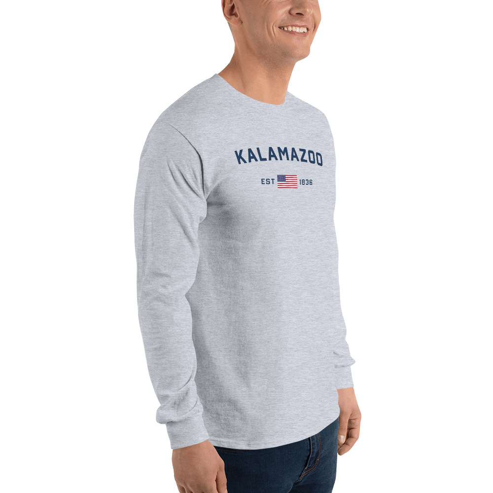 'Kalamazoo EST 1836' T-Shirt | Unisex Long Sleeve - Circumspice Michigan