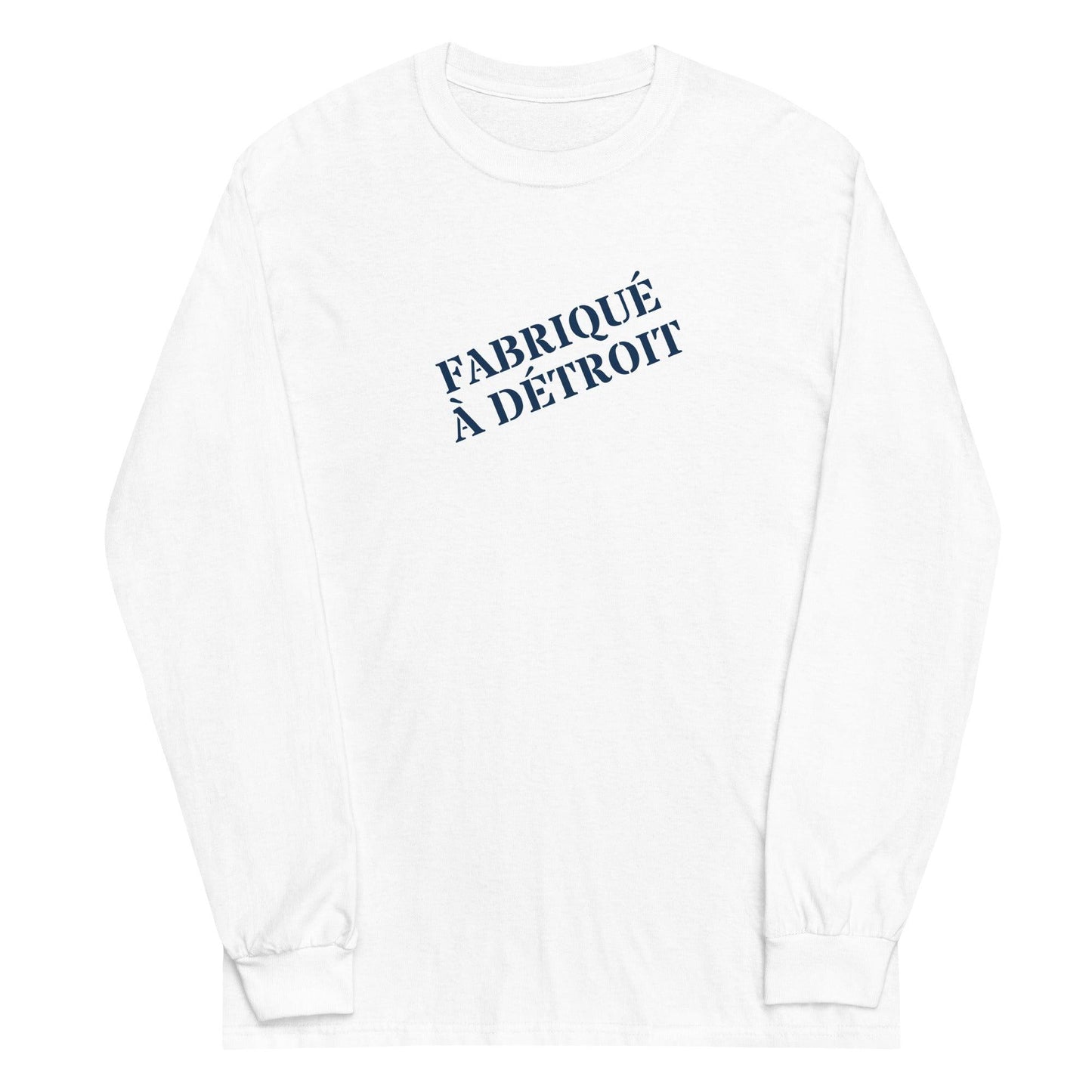 'Fabriqué à Détroit' T-Shirt | Unisex Long Sleeve - Circumspice Michigan