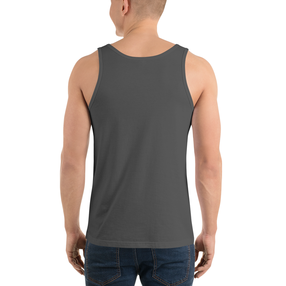 Michigan Upper Peninsula Tank Top (w/ Gold UP Outline) | Unisex Jersey