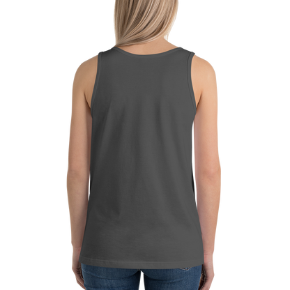 Michigan Upper Peninsula Tank Top (w/ UP Ukraine Flag Outline) | Unisex Jersey