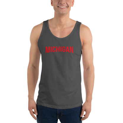 'Michigan' Unisex Tank Top (Streaming Video Parody)