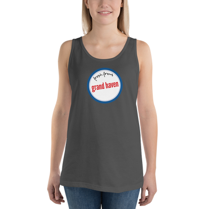 'Fresh From Grand Haven' Tank Top | Unisex Jersey