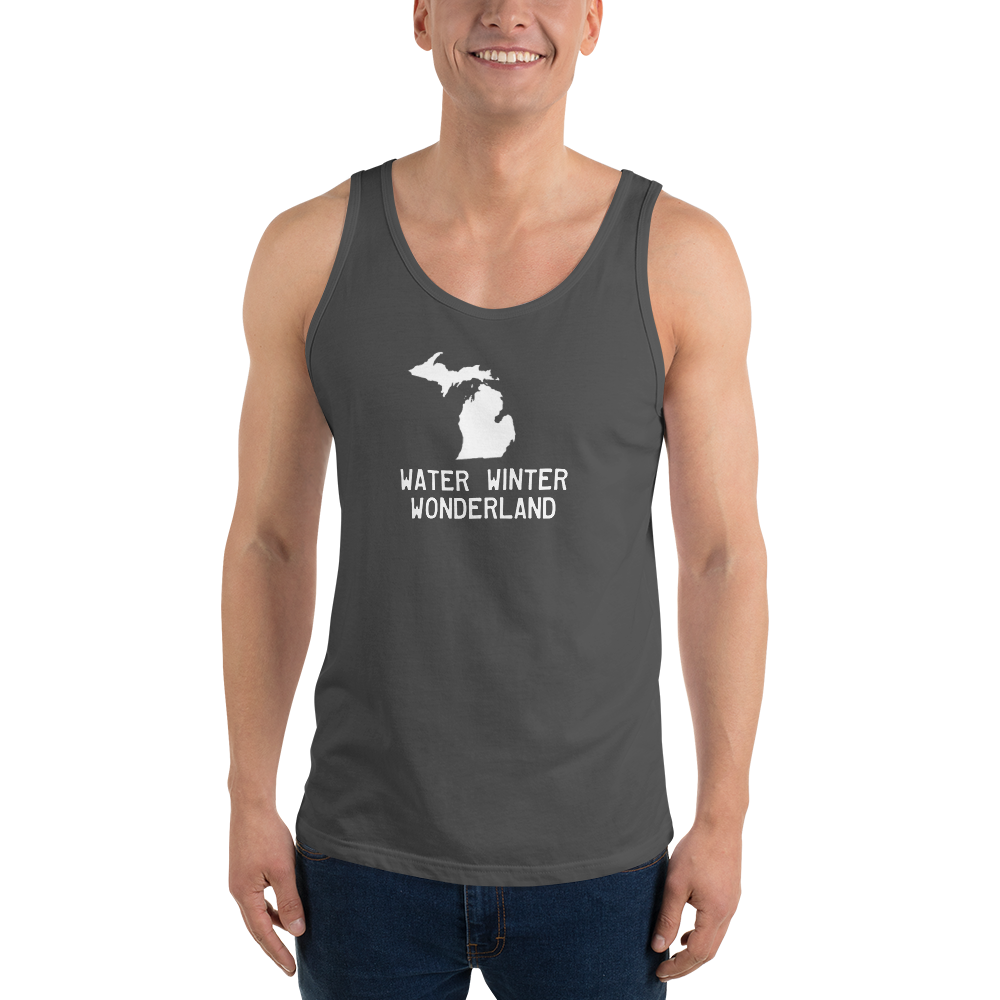 Michigan 'Water Winter Wonderland' Tank Top | Unisex Jersey