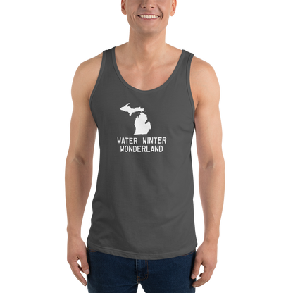 Michigan 'Water Winter Wonderland' Tank Top | Unisex Jersey