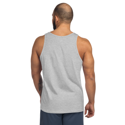 Michigan Upper Peninsula Tank Top (w/ UP USA Flag Outline) | Unisex Jersey