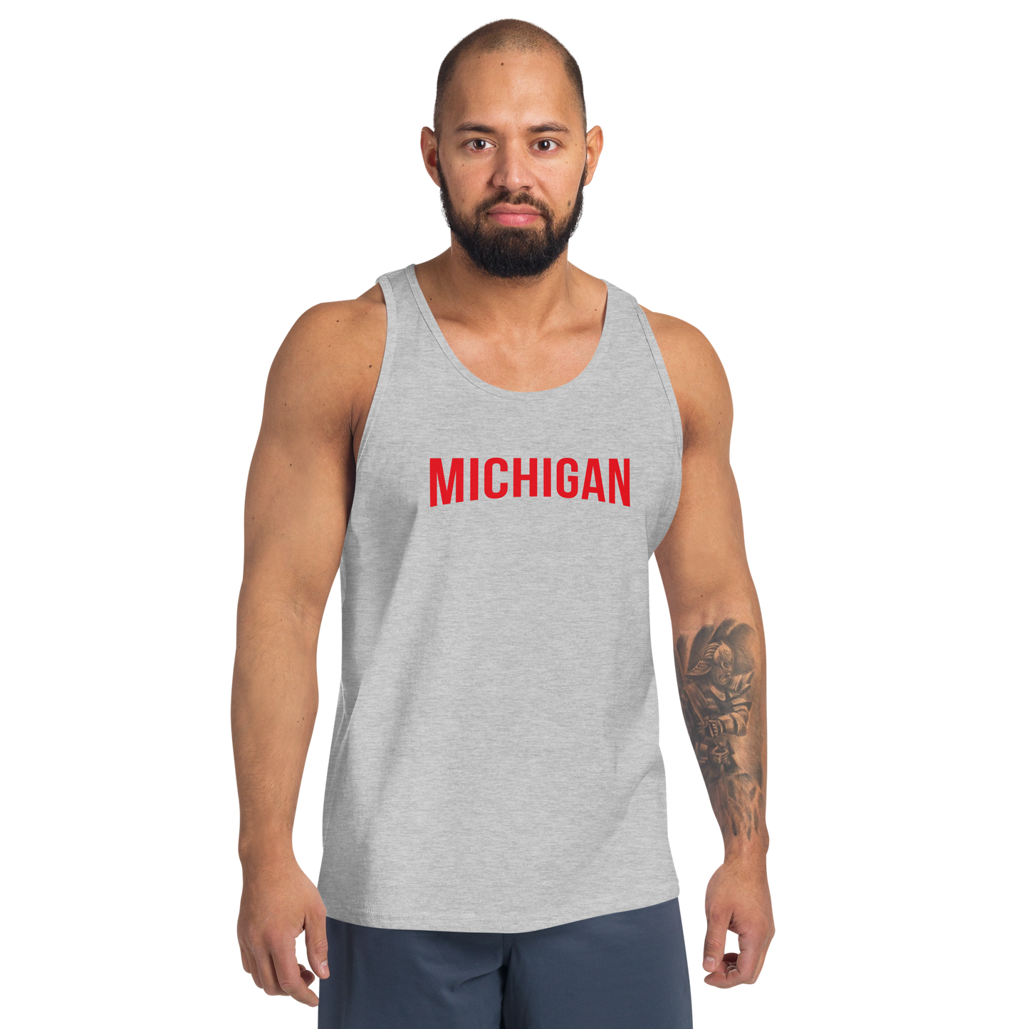 'Michigan' Unisex Tank Top (Streaming Video Parody)