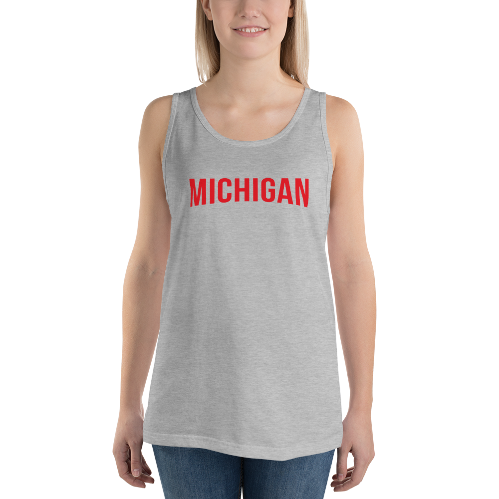 'Michigan' Unisex Tank Top (Streaming Video Parody)