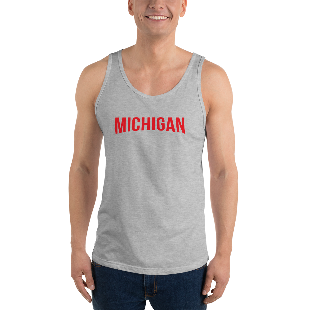 'Michigan' Unisex Tank Top (Streaming Video Parody)