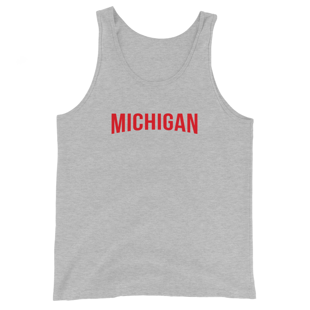 'Michigan' Unisex Tank Top (Streaming Video Parody)