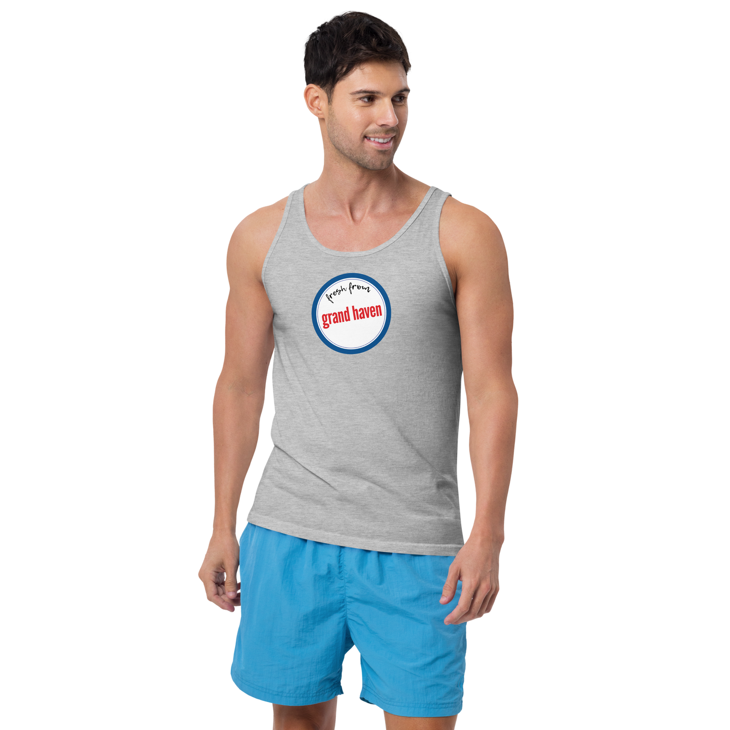 'Fresh From Grand Haven' Tank Top | Unisex Jersey