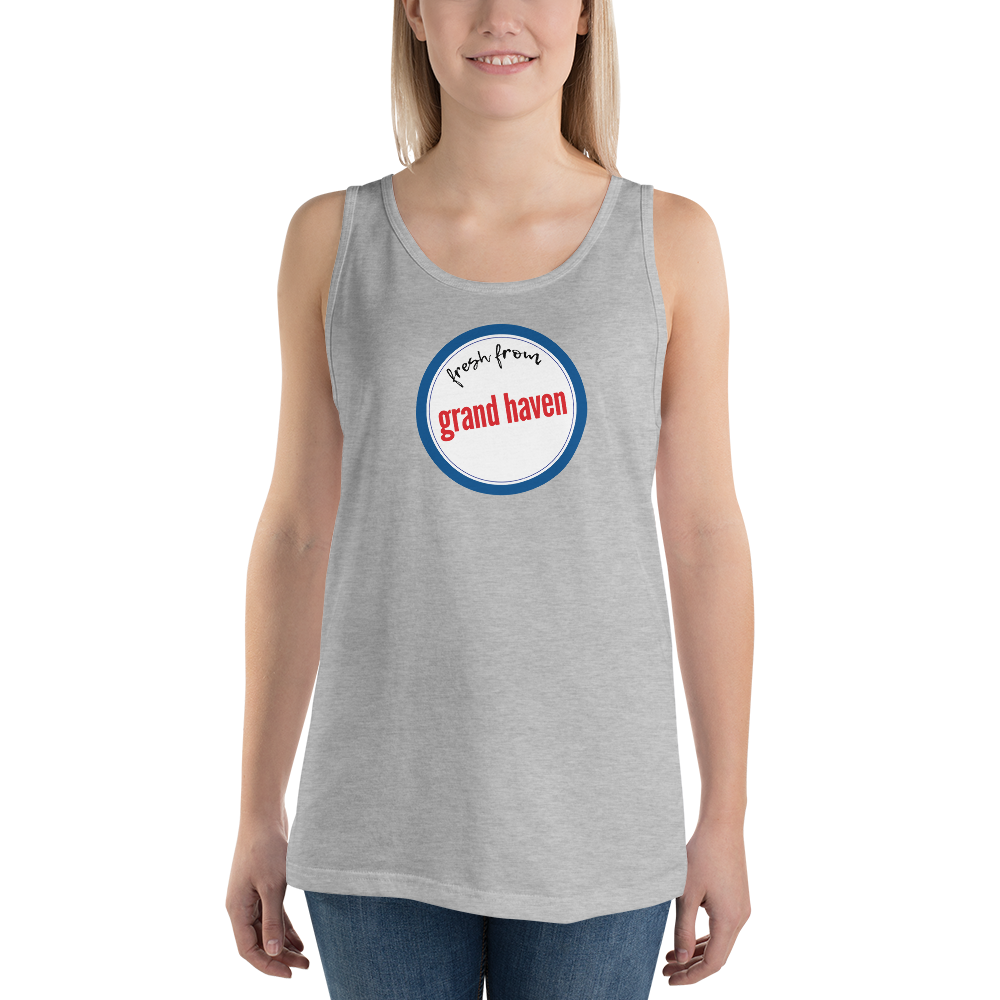 'Fresh From Grand Haven' Tank Top | Unisex Jersey