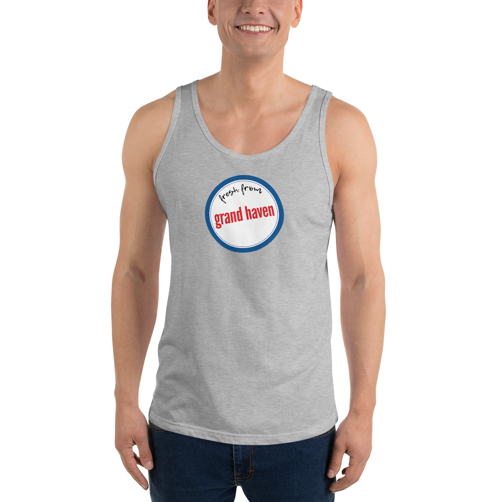 'Fresh From Grand Haven' Tank Top | Unisex Jersey