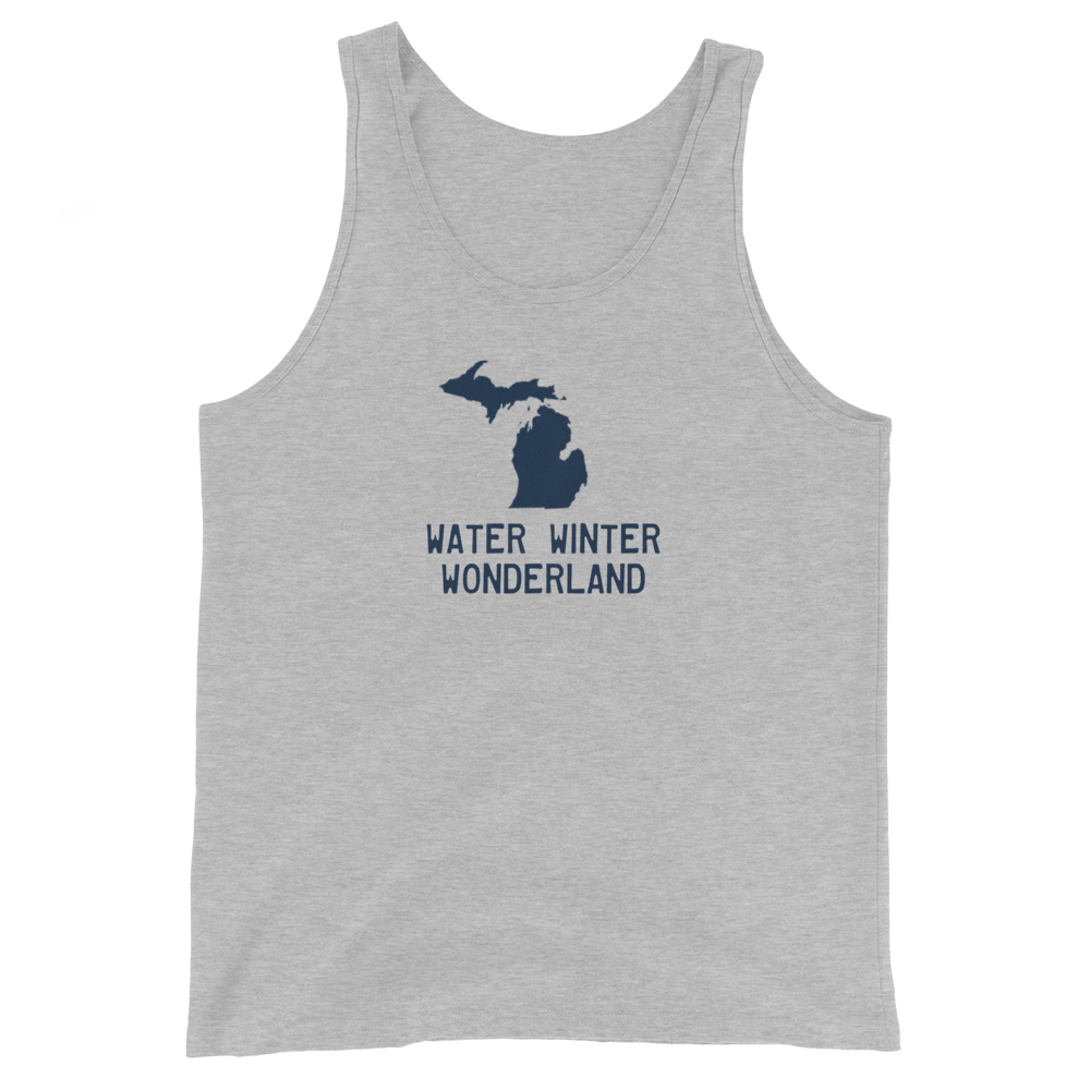 Michigan 'Water Winter Wonderland' Tank Top | Unisex Jersey