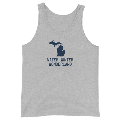 Michigan 'Water Winter Wonderland' Tank Top | Unisex Jersey