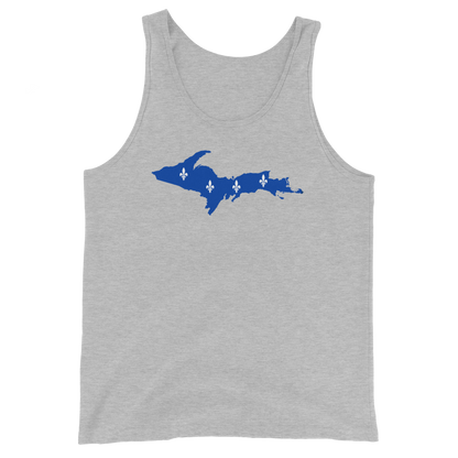 Michigan Upper Peninsula Tank Top (w/ UP Quebec Flag Outline) | Unisex Jersey