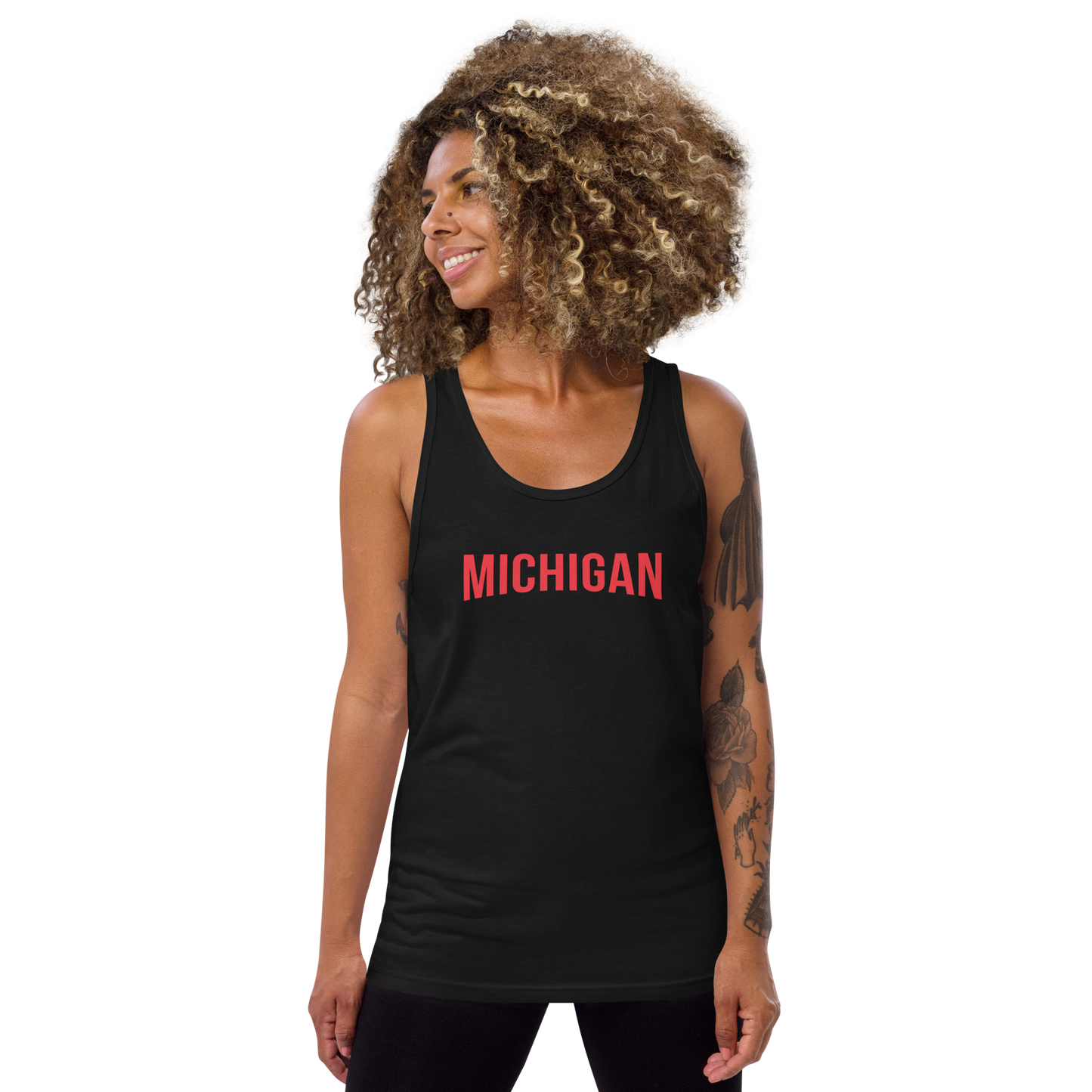 'Michigan' Unisex Tank Top (Streaming Video Parody)