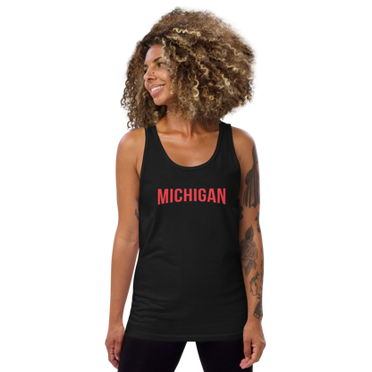 'Michigan' Unisex Tank Top (Streaming Video Parody)