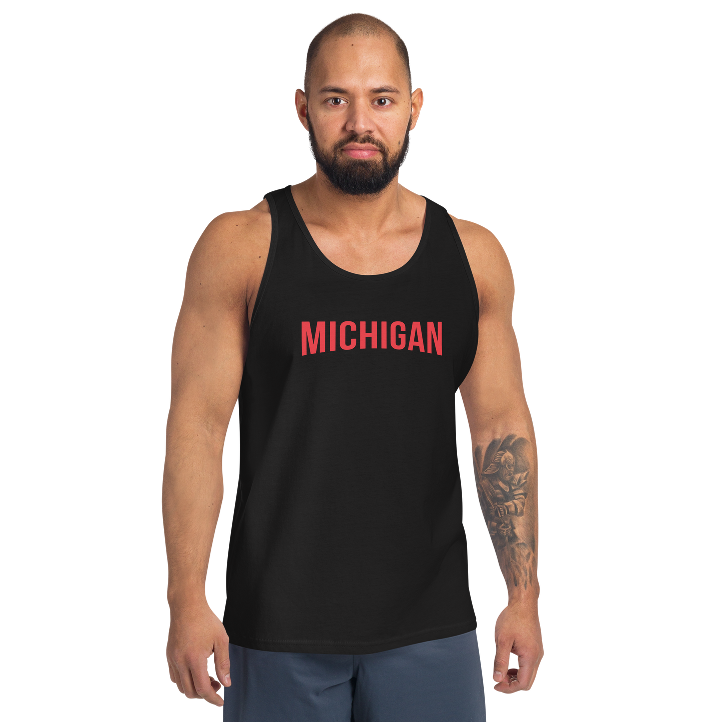 'Michigan' Unisex Tank Top (Streaming Video Parody)