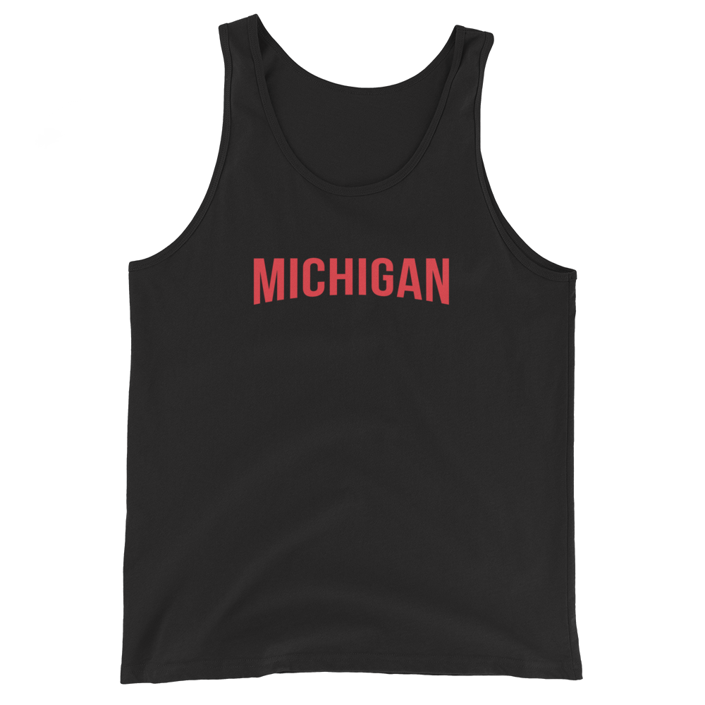 'Michigan' Unisex Tank Top (Streaming Video Parody)