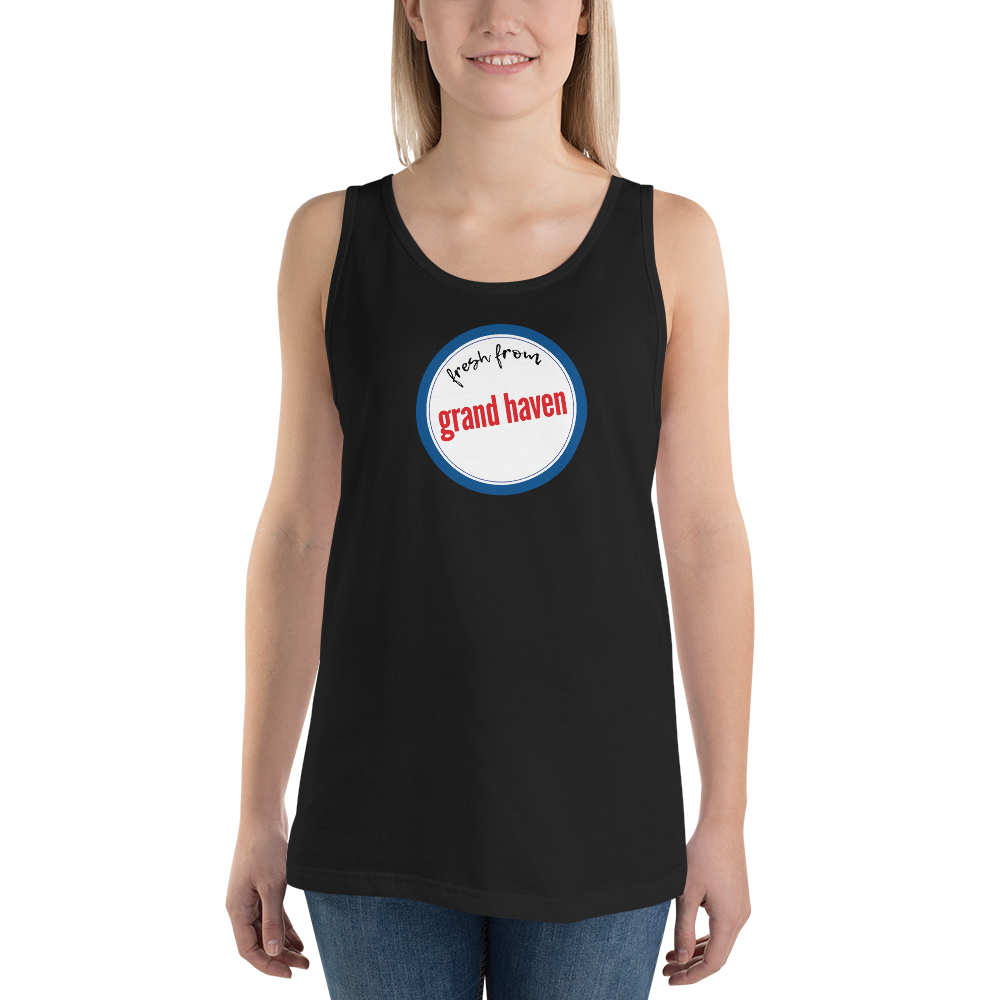 'Fresh From Grand Haven' Tank Top | Unisex Jersey