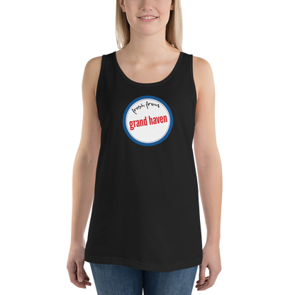 'Fresh From Grand Haven' Tank Top | Unisex Jersey