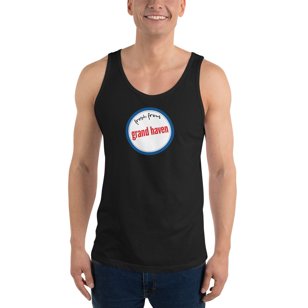 'Fresh From Grand Haven' Tank Top | Unisex Jersey