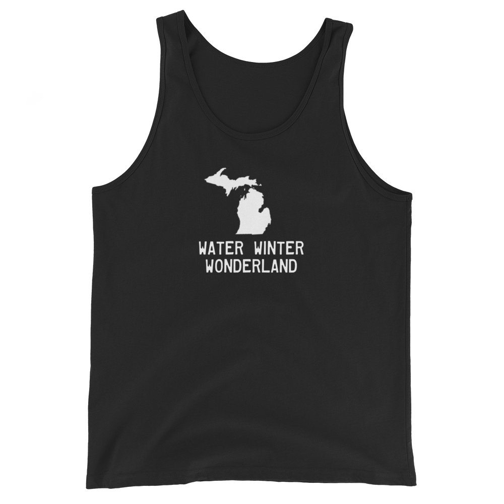 Michigan 'Water Winter Wonderland' Tank Top | Unisex Jersey